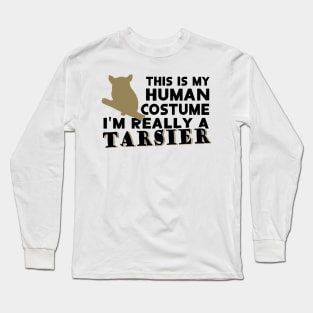 Tarsier human costume Tarsier Maki Chill Long Sleeve T-Shirt